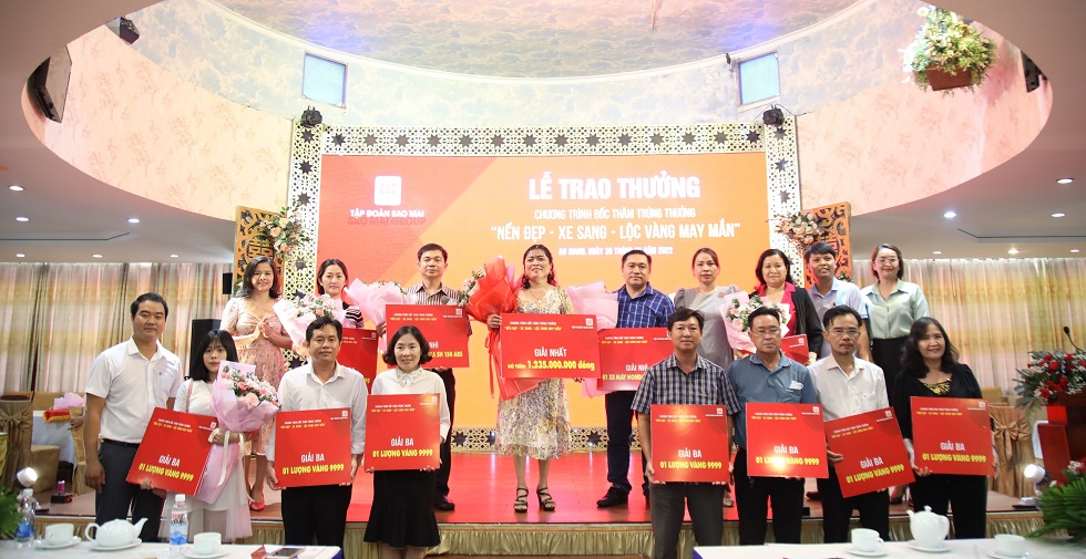 Sao Mai Group awards prizes worth over VND2 billion - The Saigon Times