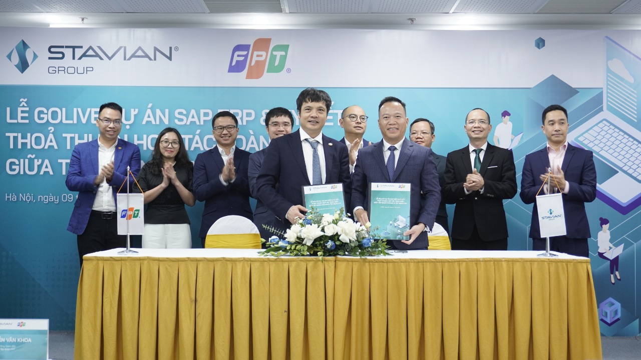 Stavian Group joins hands with FPT to boost digitalization