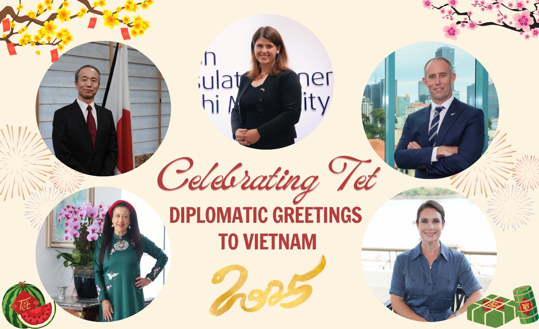 Celebrating Tet 2025 Diplomatic greetings to Vietnam The Saigon Times