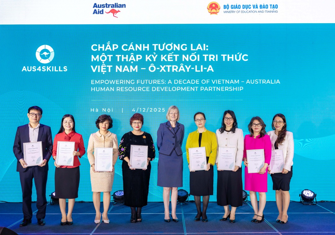 Australia, Vietnam mark 10 years of human capital partnership