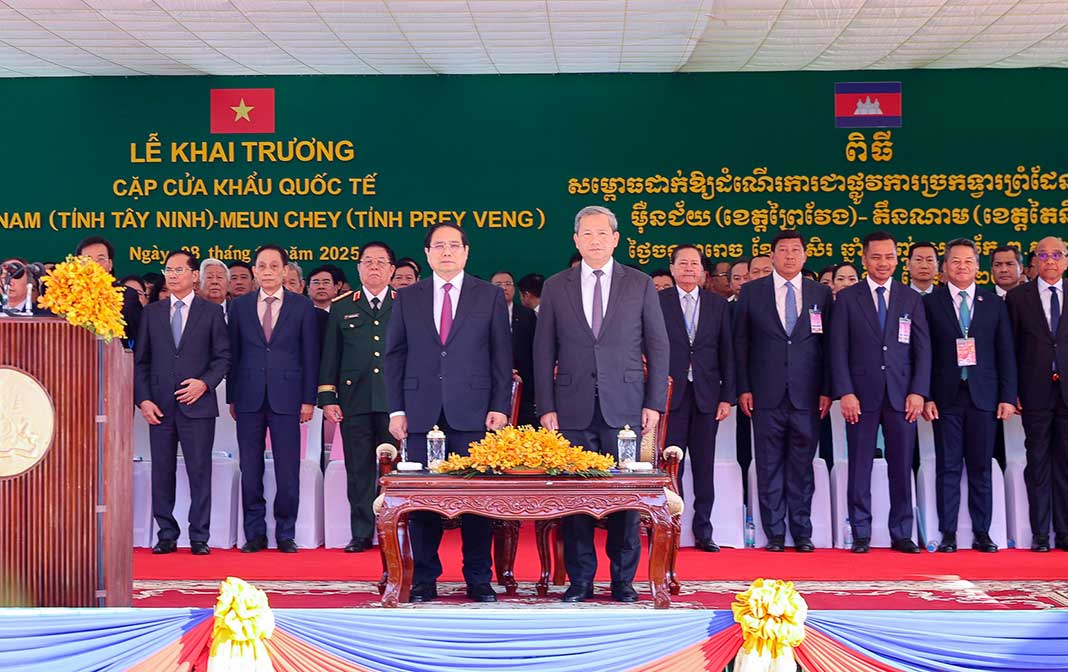 Vietnam, Cambodia open Tan Nam–Meun Chey international border gate to boost trade