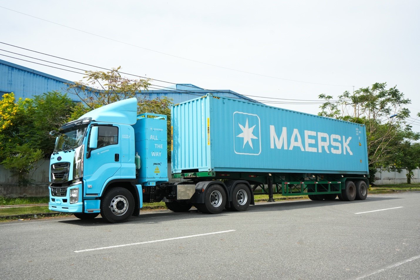 Maersk introduces electric trucks to advance lower-emission inland transportation in Vietnam