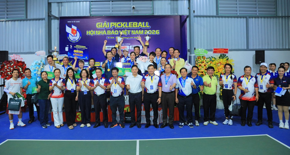 A Vibrant Networking Playground at Vietnam Journalists Association Pickleball Tournament 2026